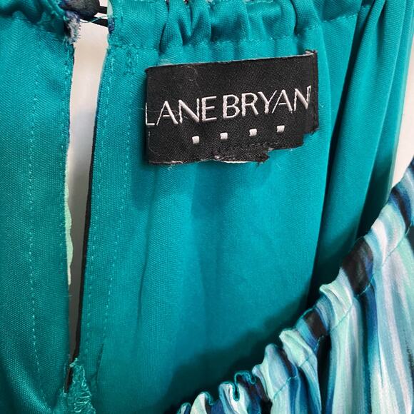 Lane Bryant Dress High Low Multicolor Strapless Size XL* - Picture 6 of 12